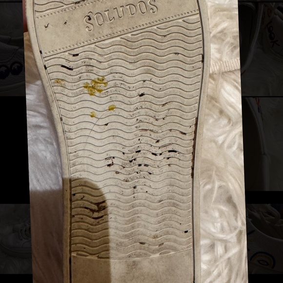 Soludos Ibiza Classic Embroidered Sneaker Ultra Soft Leather Third Eye Women's 6 - Picture 8 of 9